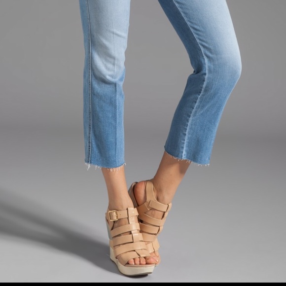 Mother Denim Rascal Fray in Light Kitty - Picture 3 of 7